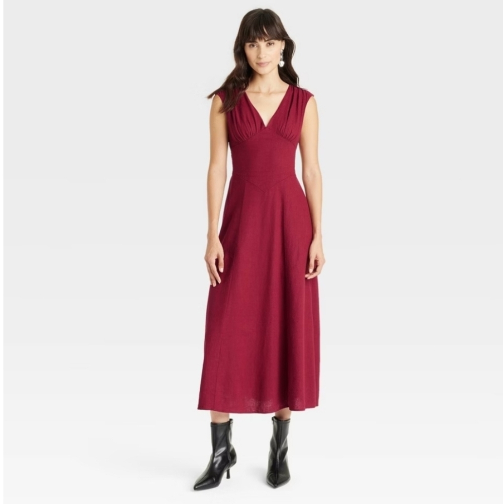 Women's Maxi Tank Dress - Universal Thread Red S